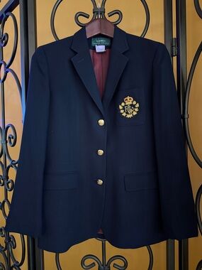 RALPH LAUREN Bullion Jacquard Blazer